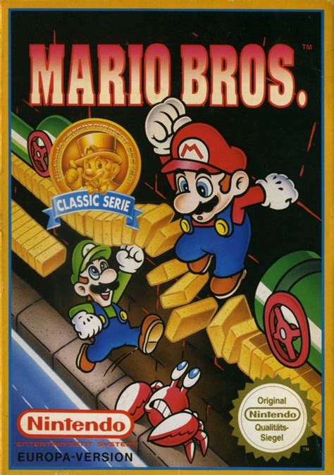 Mario Bros. (1983) NES box cover art - MobyGames