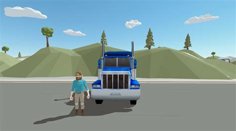 Truck And Police - Videogame published by hammergames