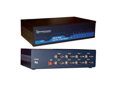 Brainboxes 8 Port RS232 USB to Serial Adapter - Newegg.com