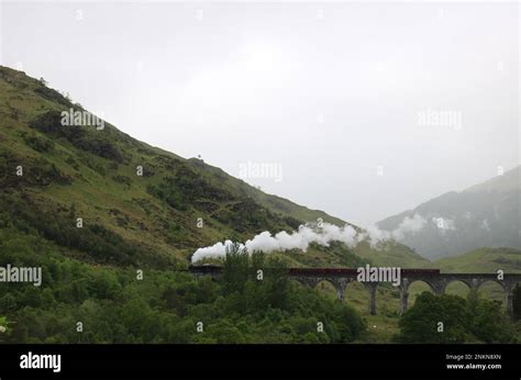 The Jacobite Steam Train Stock Photo - Alamy