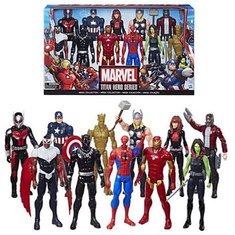 Marvel Titan Hero Series 12-Inch Action Figure 11-Pack | Marvel, Marvel ...