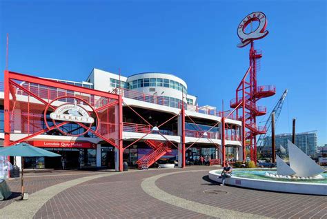 Lonsdale Quay Waterfront Boardwalk Market and Seabus North Vancouver