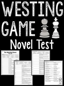 The Westing Game Novel Test - characters, quotes, location, multiple choice