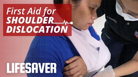 First Aid for Shoulder Dislocation | LIFESAVER - YouTube