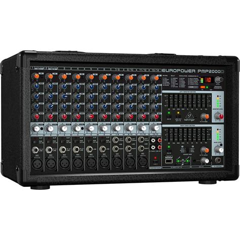 CONSOLA MEZCLADORA BEHRINGER PMP2000D - Inovaudio