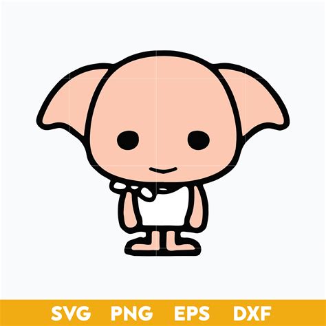 Dobby SVG, Harry Potter Character SVG, Movies SVG PNG DXF EP - Inspire ...