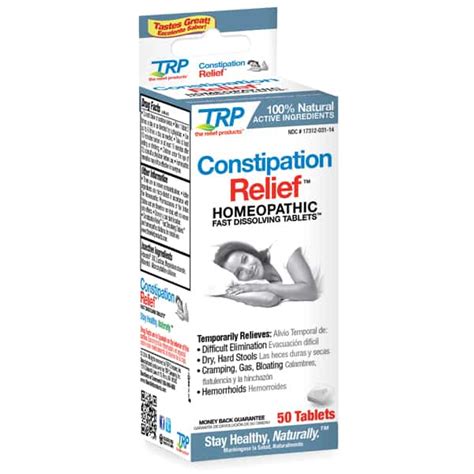 The Relief Products® » Constipation Relief™ Tablets