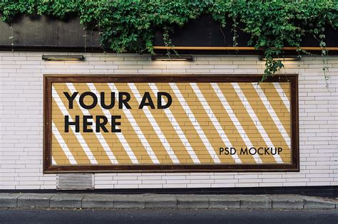 Advertising Billboard Mockup