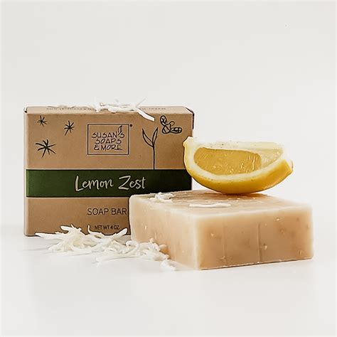 Lemon Zest Soap- gets you citrus fresh!