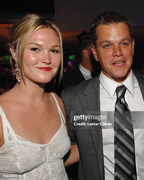 Matt Damon & Julia Stiles Photos and Premium High Res Pictures - Getty ...