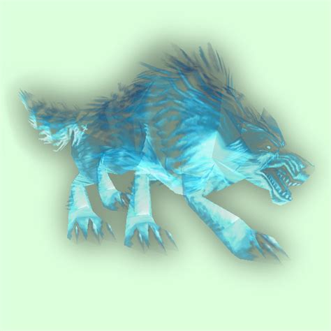 Spectral Wolf - Pet Look | Petopia - Hunter Pets in the World of Warcraft