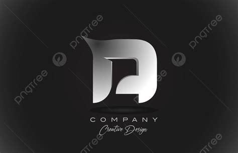 White Letter Logo On Black Bg For Business Vector, Simple, Alphabet ...