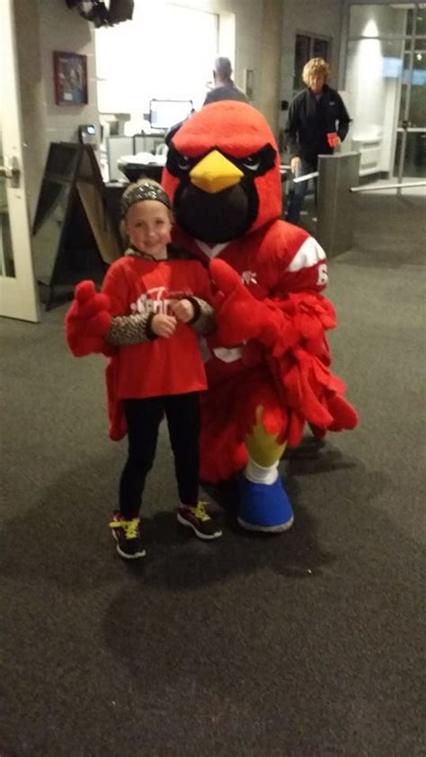 Casey with SVSU mascot COOP! | My little girl, Cheerleading, Little girls