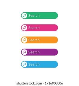 Search Button Icon Vector Design Template Stock Vector (Royalty Free) 1716924739