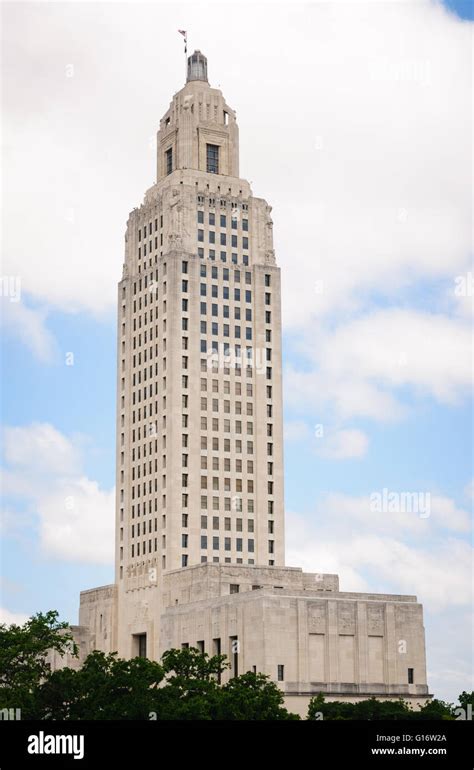 Louisiana State Capitol Stock Photo - Alamy