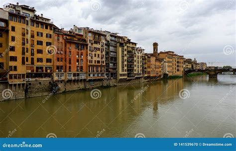 Bridge Over River in Florence Stock Photo - Image of florence, buildingstaken: 141539670