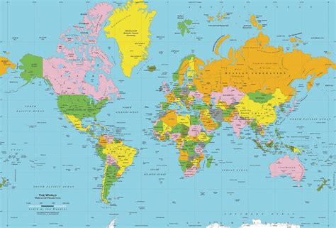 Physical Vs Political Map