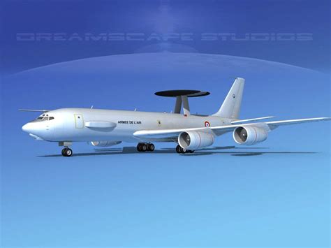 Boeing E-6B Mercury 3D Model by Dreamscape Studios