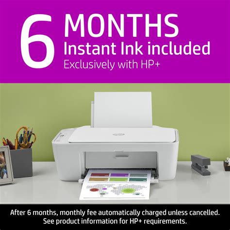 HP DeskJet 2752e All-in-One Wireless Color Inkjet Printer with 6 Months Instant Ink Included ...