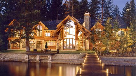 Mountain Home Exterior, Mountain Homes, House Exterior, Lakefront House ...