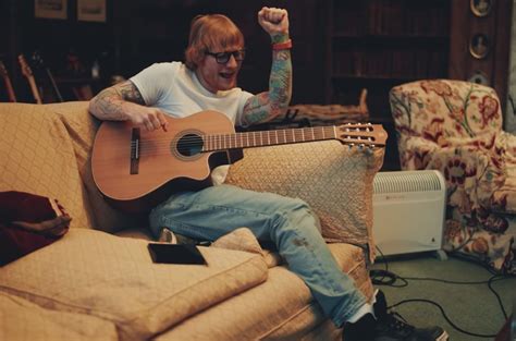 Ed Sheeran Posts Behind-The-Scenes 'Bad Habits' Recording Video