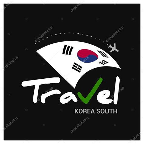 South Korea travel company logo Stock Vector Image by ©ibrandify #93967424