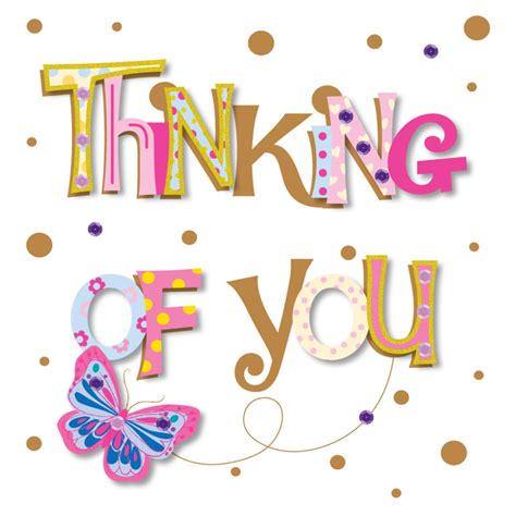 Thinking Of You Printable Cards