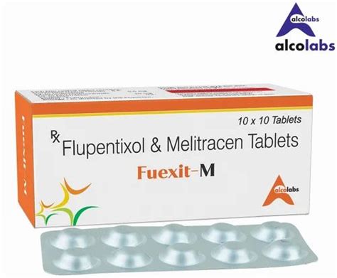 Flupentixol & Melitracen Tablets at Rs 990/box | Pharmaceutical Tablets ...