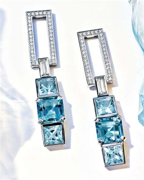 Aquamarine Earrings, Aquamarine Blue, Chic Jewelry, Luxury Jewelry, Elegant Jewelry, Bohemian ...