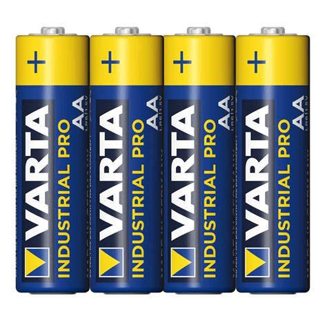 Varta Industrial Pro Alkaline AA Battery - 4 pcs - Blaster-Time