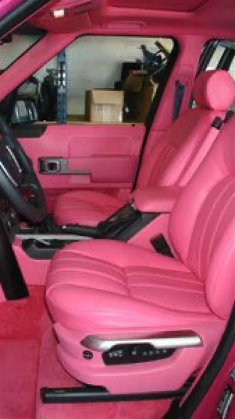 Pink Car Interior