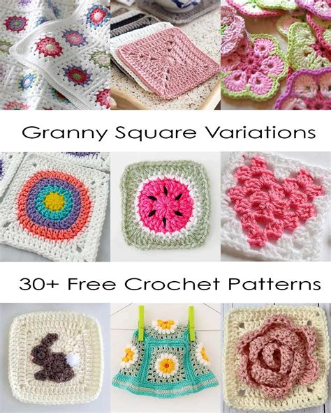 31 Unique Crochet Granny Square Patterns • Craft Passion