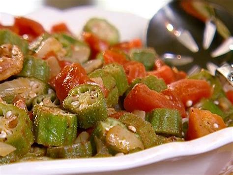 Sri Lankan Food Recipes: Okra and Tomatoes