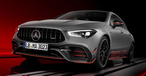 2023 Mercedes-AMG CLA35, CLA45S facelifts debut - mild hybrid for CLA35; up to 421 PS; minor ...