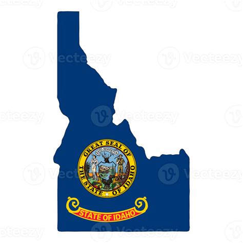 Idaho Flag - State of America 26804012 PNG