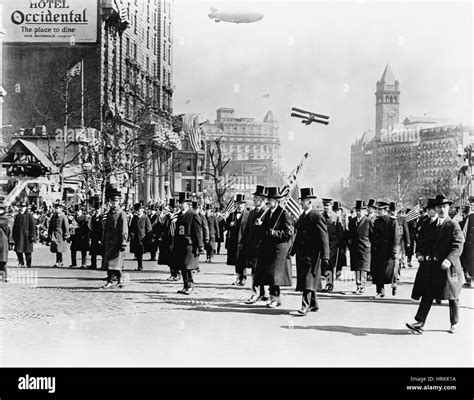 WWI Victory Parade Stock Photo - Alamy