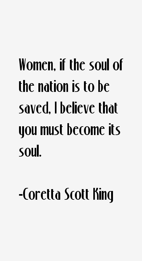 Coretta Scott King Quotes & Sayings