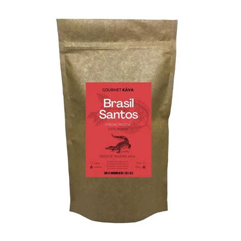 Roasted coffee beans - Brazil Santos (100rabica) | GourmetKava