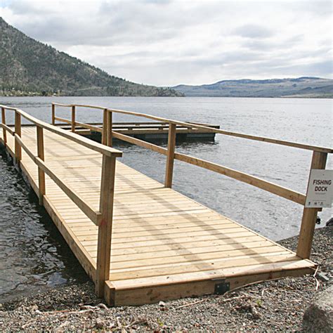 New fishing dock installed at Nicola Lake - Merritt Herald