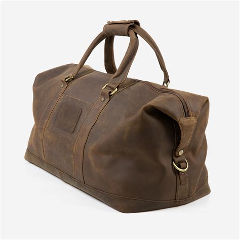 Leather Weekend Bag - Luxurious and stylish - Teales