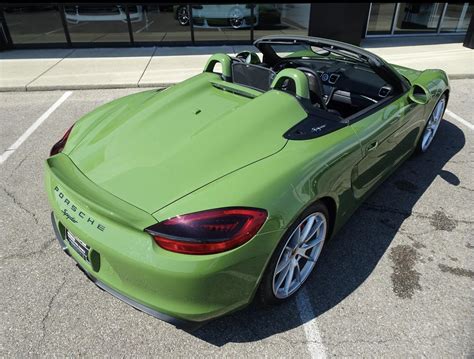 Olive Green Boxster Spyder : r/Porsche