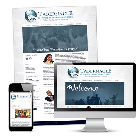 Tabernacle of Praise International Church | www.topfcommunity.org | Courtney Creative Studio LLC.