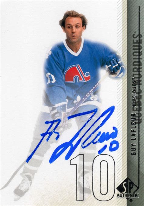 Michael's Hockey TTM: Guy Lafleur