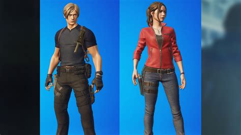 Fortnite Leon Kennedy and Claire Redfield Skins: How To Unlock ...