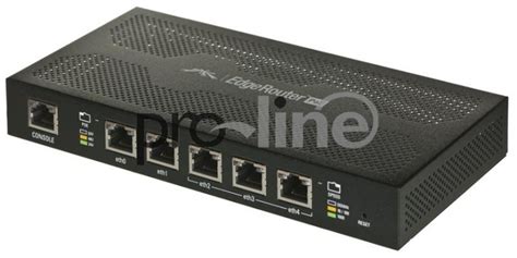 Ubiquiti EdgeRouter POE, 5-port Router with PoE - ProLine