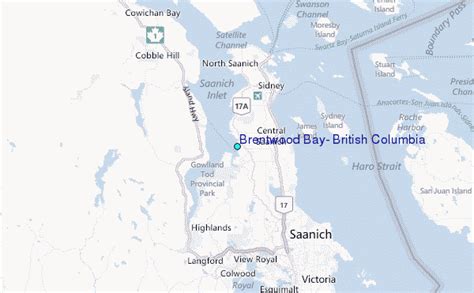 Brentwood Bay, British Columbia Tide Station Location Guide