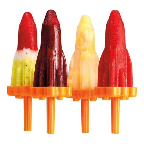 Rocket Pop Molds - Set of 6 in 2021 | Rocket pop, Homemade ice pops, Homemade ice