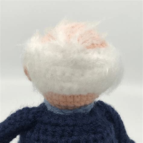 Bernie Sanders Crochet Doll | Crochet doll, Crochet dolls, Crochet world