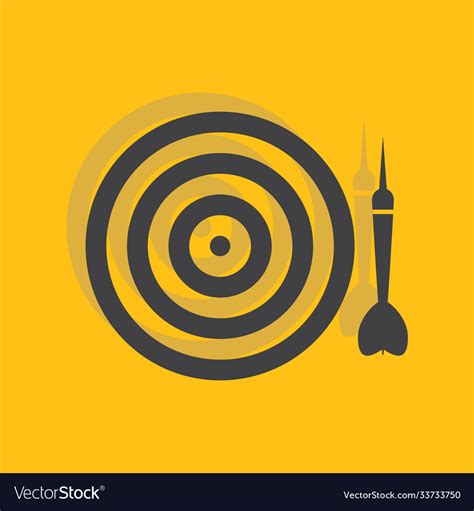 Dart icon Royalty Free Vector Image - VectorStock