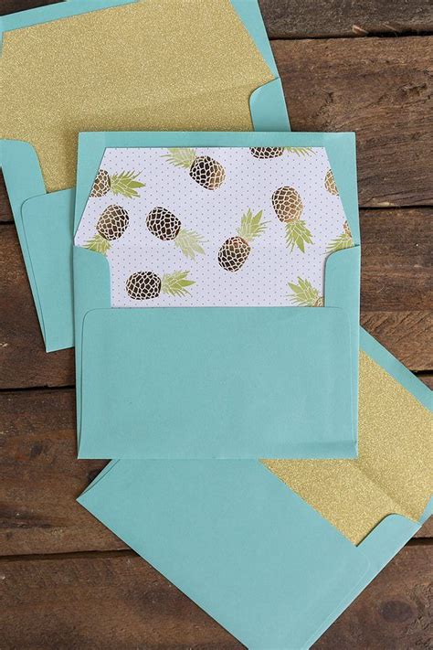 DIY Envelope Liners | eHow | Diy envelope template, Diy envelope, Diy envelope liners